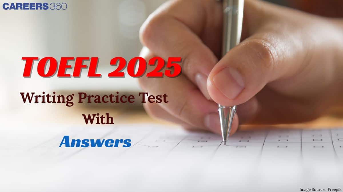 TOEFL 2025 Writing Practice Test with Answers